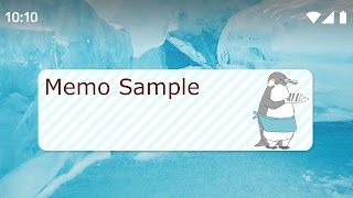 6 Schermata Notepad Shirokuma-Days