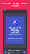 برنامه‌نما AI Chemistry Assistant عکس از صفحه