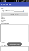 HTML Parser imagem de tela 2