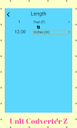 Unit Converter Z imagem de tela 4