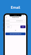 برنامه‌نما Simple Email - Temporary Email عکس از صفحه