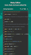 Ruby Viewer: Ruby Editor скриншот 2