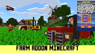 برنامه‌نما Farm Mod for Minecraft PE عکس از صفحه