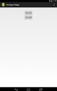 Flashlight Widget 1x1 скриншот 1