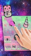 Thème de clavier Cuteness Pand capture d'écran 1