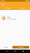 a Friend Call -Simple Contacts imagem de tela 1