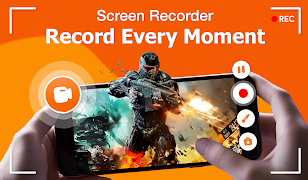 Eenvoudige schermrecorder-poster