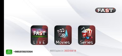 برنامه‌نما Fast 4k عکس از صفحه