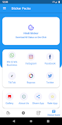 برنامه‌نما Hindi Stickers عکس از صفحه