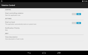 Rotation Control screenshot 4