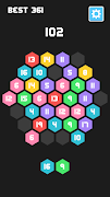 Match The Same Color Tiles poster