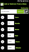 Date Calculator اسکرین شاٹ 6