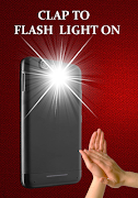 Flashlight on Clap পোস্টার