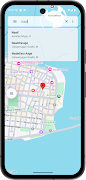 Male' Map poster