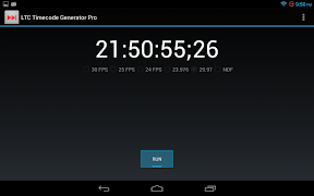 LTC Timecode Generator Pro Ekran Görüntüsü 4
