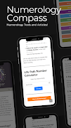 برنامه‌نما Numerology Compass عکس از صفحه