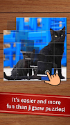 Easy cat puzzle poster