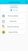 Geography MCQs penulis hantaran