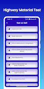 Highway Material Test screenshot 1