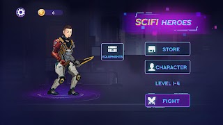 Sci-fi Warrior-poster