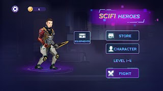 Sci-fi Warrior poster