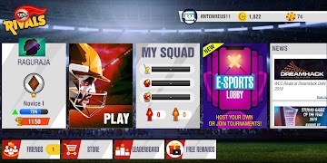 برنامه‌نما WCC Rivals Cricket Multiplayer عکس از صفحه