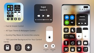 Launcher iOS 15 Control Center Poster