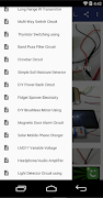 Electronic Circuits Tutorials Screenshot 2