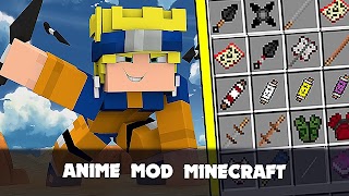 Naruto Mod for Minecraft PE پوسٹر