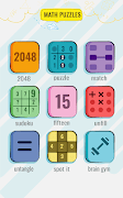 Math Puzzles Game & Math Games पोस्टर