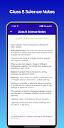 Class 8 Science Notes تصوير الشاشة 7