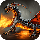 Fondo de pantalla de dragón icono