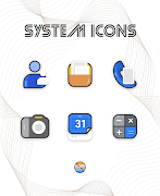 Borderline Icon Pack 스크린샷 2