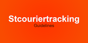 St Courier Tracking Guidelines poster