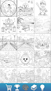 4 Schermata Summertime Coloring Book