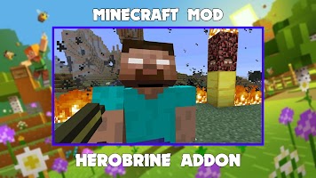 Herobrine Mod for Minecraft PE screenshot 5