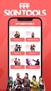 برنامه‌نما FFF FF Skin Tool عکس از صفحه