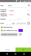 SimpleShoppingList 截图 2