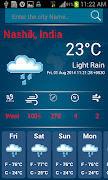 1 Schermata Check Weather