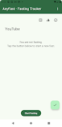 AnyFast - Fasting Tracker ภาพหน้าจอ 1