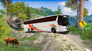 Hill Bus Simulator Bus Game 3D स्क्रीनशॉट 3