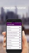 Linux Unix Tutorial स्क्रीनशॉट 6