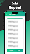 Text wiederholen - Repeat Text Screenshot 4