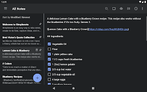 Simplenote 스크린샷 7
