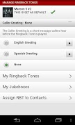 برنامه‌نما Verizon Tones عکس از صفحه