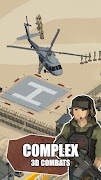 Idle Warzone 3d: Military Game syot layar 1