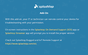 Splashtop Add-on: Formuler Ekran Görüntüsü 2