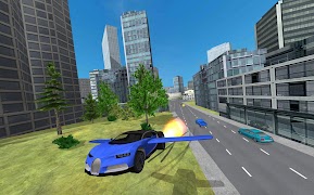 برنامه‌نما Ultimate Flying Car Simulator عکس از صفحه