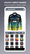 برنامه‌نما Cricket Jersey Maker عکس از صفحه