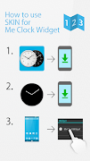 LED clock widget -Me Clock โปสเตอร์